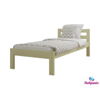 Кровать Империя (слоновая кость) односпальная