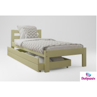 Кровать Империя (слоновая кость) односпальная