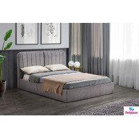 Ліжко Б'янка світло-сірий