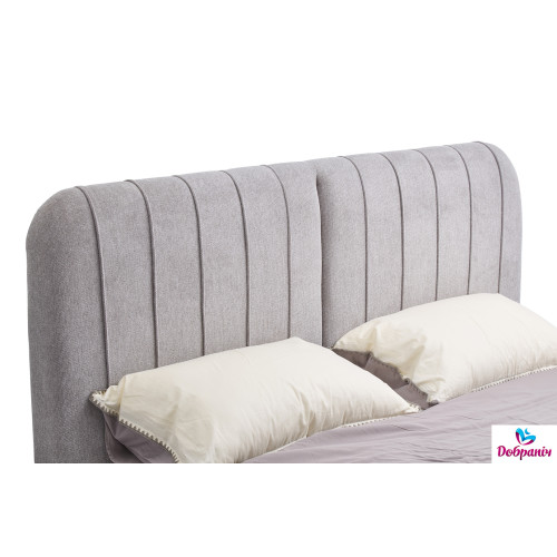 Ліжко Б'янка світло-сірий428697