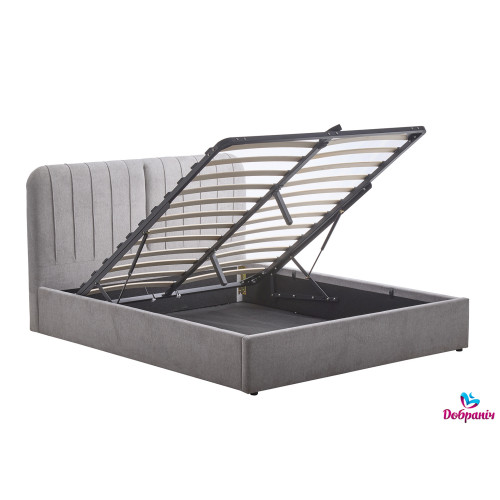 Ліжко Б'янка світло-сірий428700