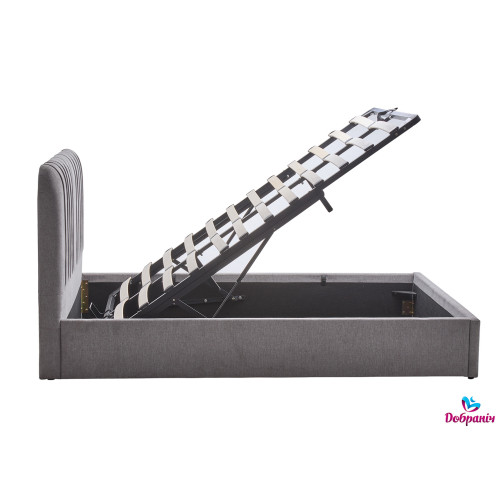 Ліжко Б'янка світло-сірий428704