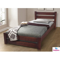 Кровать Глория (темный орех)