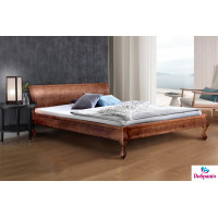 Ліжко Ніколь (темний горіх)