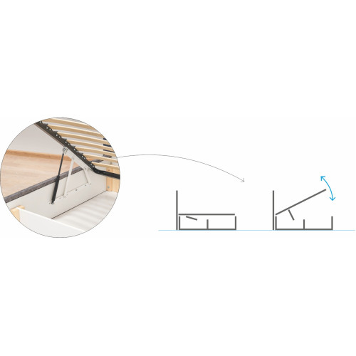 Ліжко Рів'єра (з узніжжям)428815