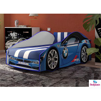 Кровать-автомобиль  ELIT BMW E-1 Синий