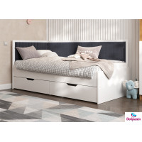 Ліжко BROOKLYN Graphite