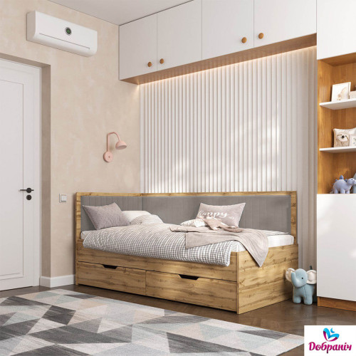 Ліжко BROOKLYN Latte374019