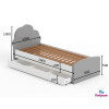 Кровать детская Cloud474358