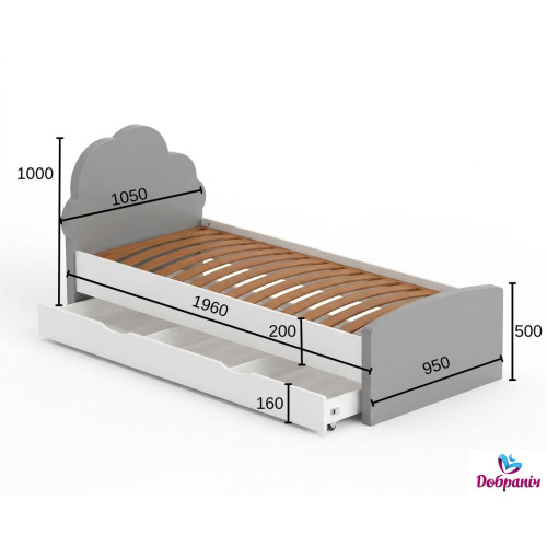 Кровать детская Cloud474358