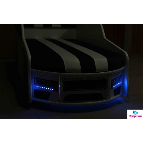 Ліжко-автомобіль Mercedes Білий PREMIUM P006376428