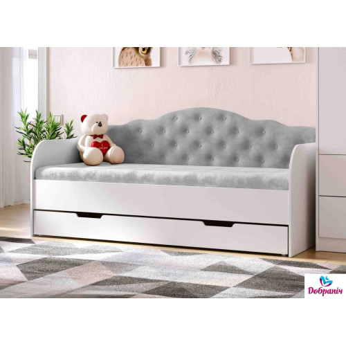 Ліжко Sofia Light Grey