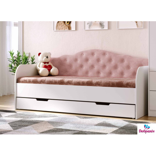 Ліжко Sofia Light Pink