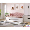 Ліжко Sofia Light Pink370176