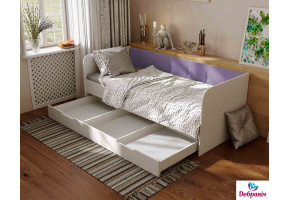 Ліжко Valensia Lilac 371876