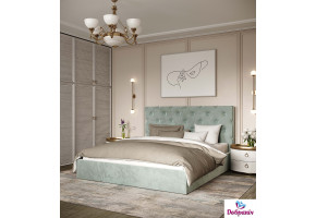 Ліжко двоспальне Велюр 368579