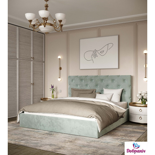 Ліжко двоспальне Велюр368579