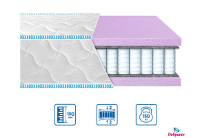 Матрац BRAVE spring foam жакард 50409