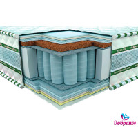 Матрац Магнат ультра кокос зима-літо PS 3D