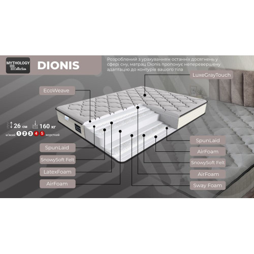 Матрас Dionis/Дионис287711