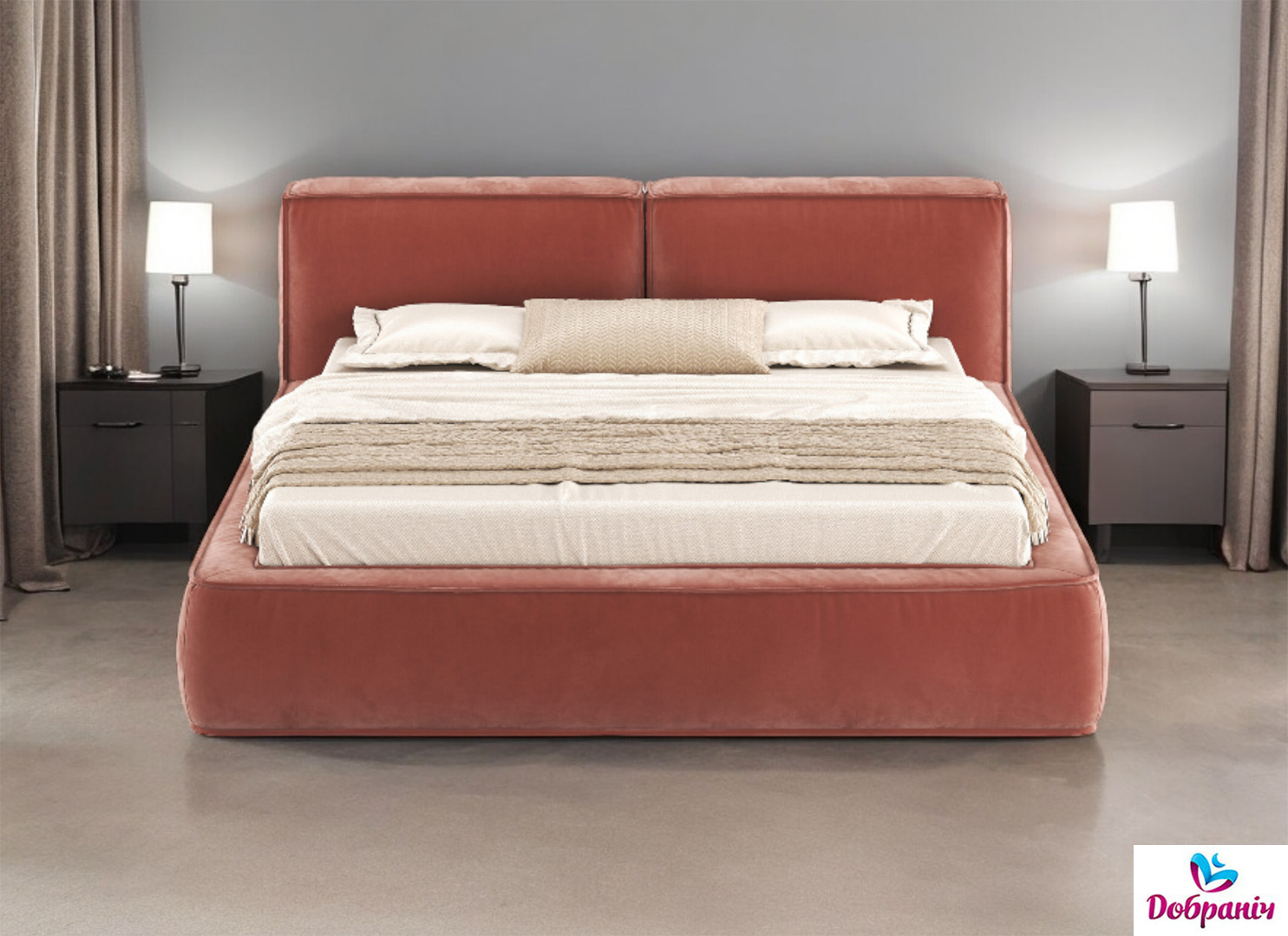 Ліжко з підйомним механізмом 160х200 Добраніч