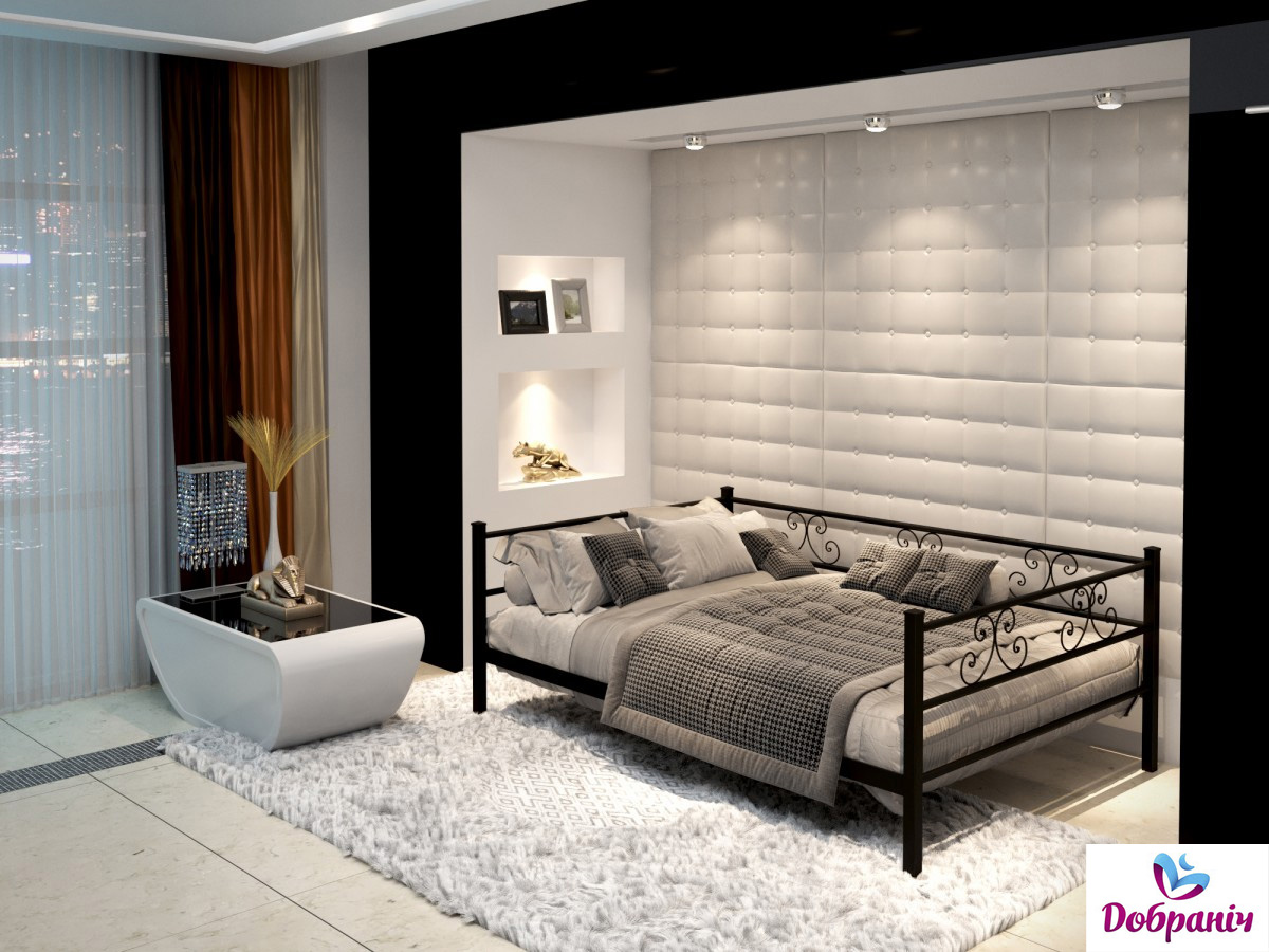 металлическая кровать 160х200 Добраніч