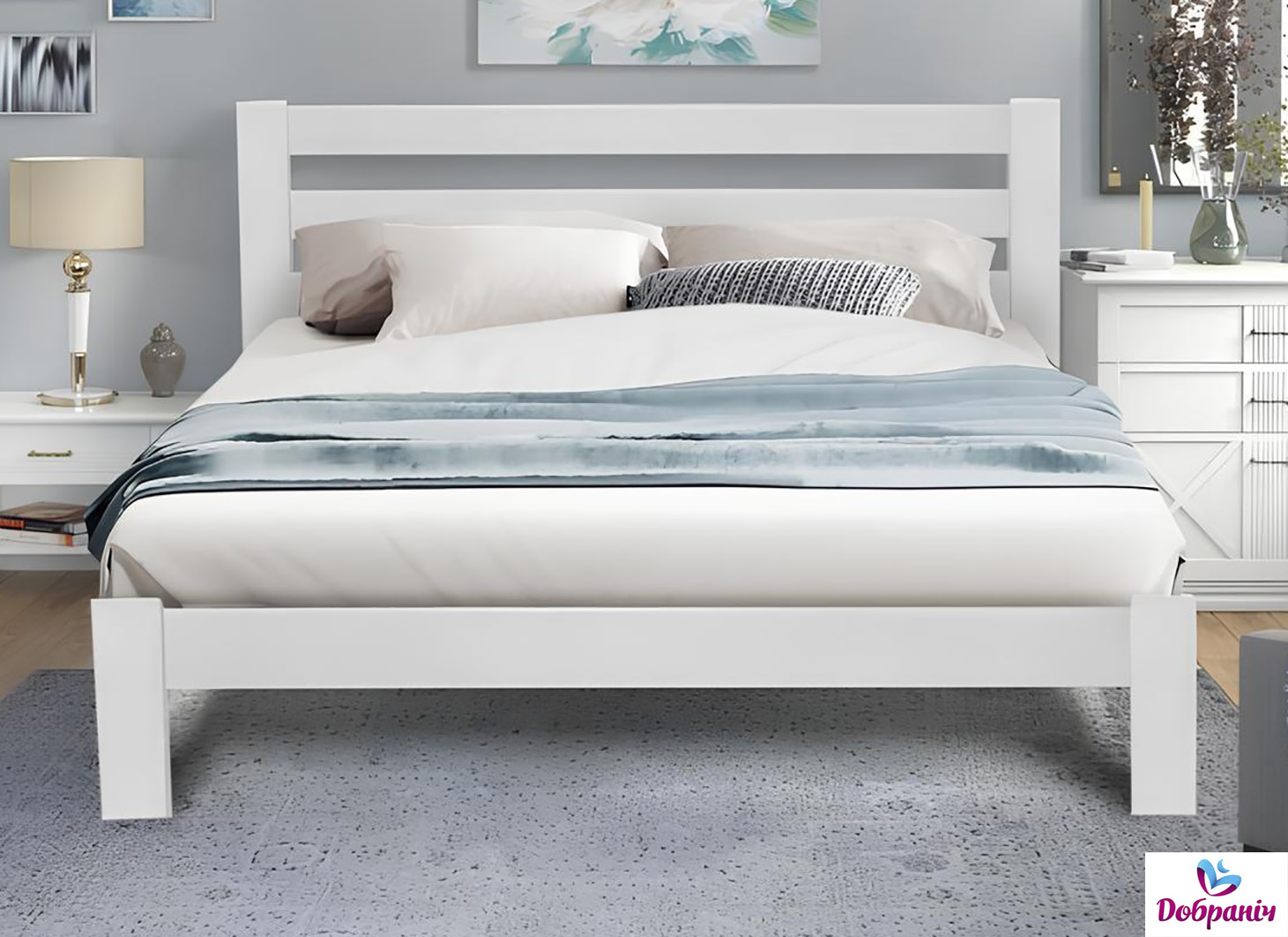 ліжко біле Добраніч