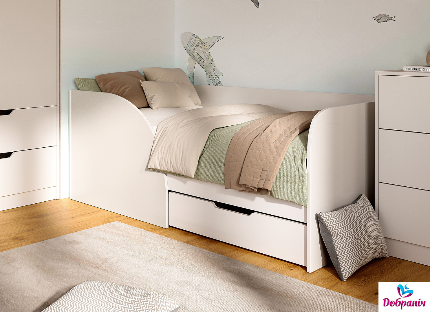 купить кровать с матрасом днепр Добраніч